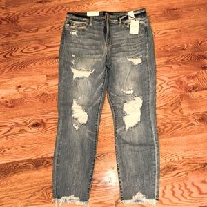 Judy Blue, size 31, boyfriend jeans